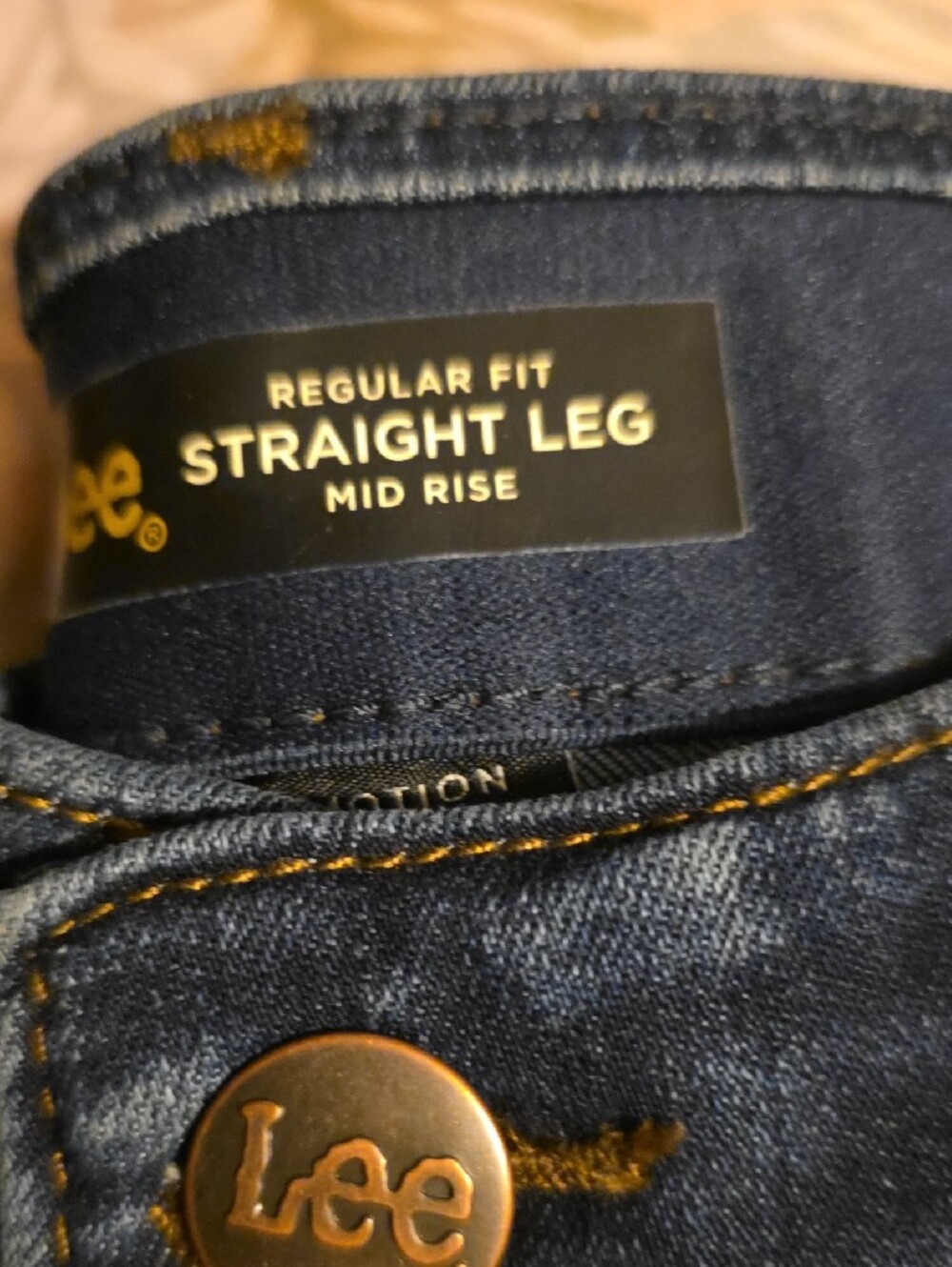 Lee Blue Denim Jeans 10 Short NWT - Picture 4 of 5